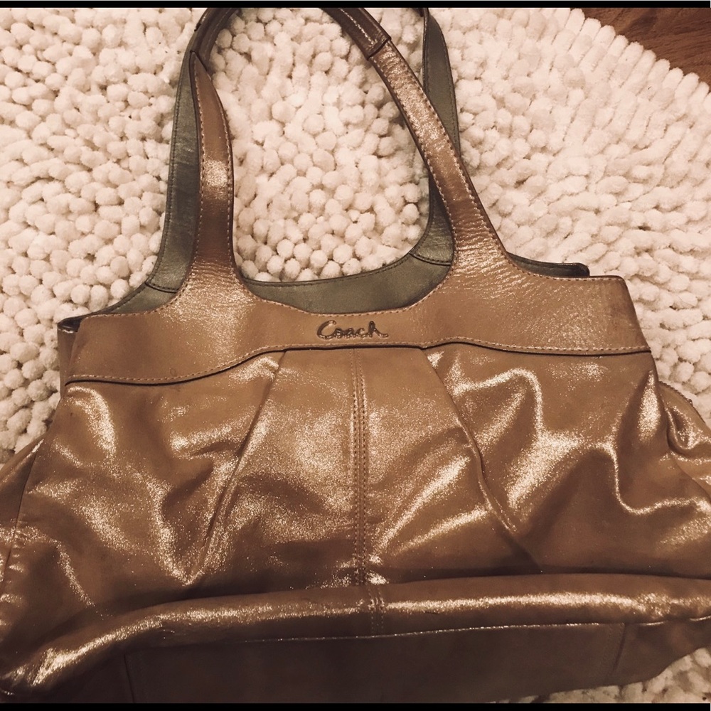 Coach Lexi sparkle gold